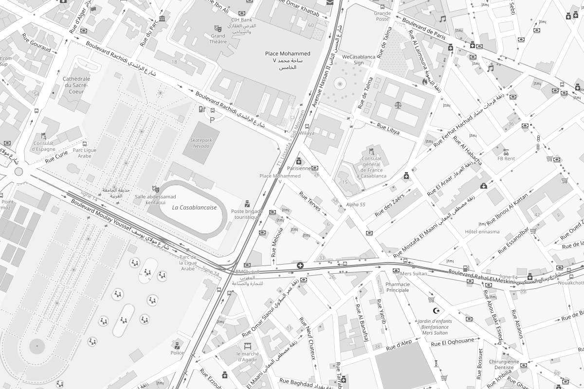 Plan : Park Suites, 29 Rue Terves, Casablanca